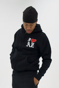 I heart AZ zip up